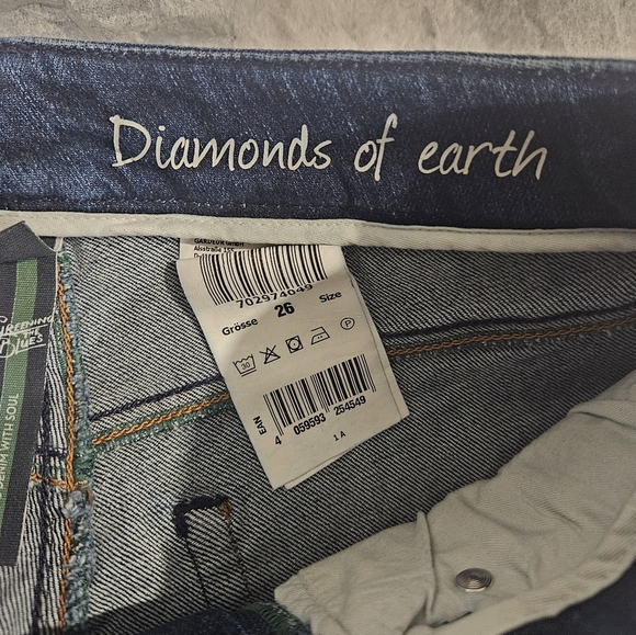 Greening The Blues Flare Jeans SZ 26 - Picture 6 of 6